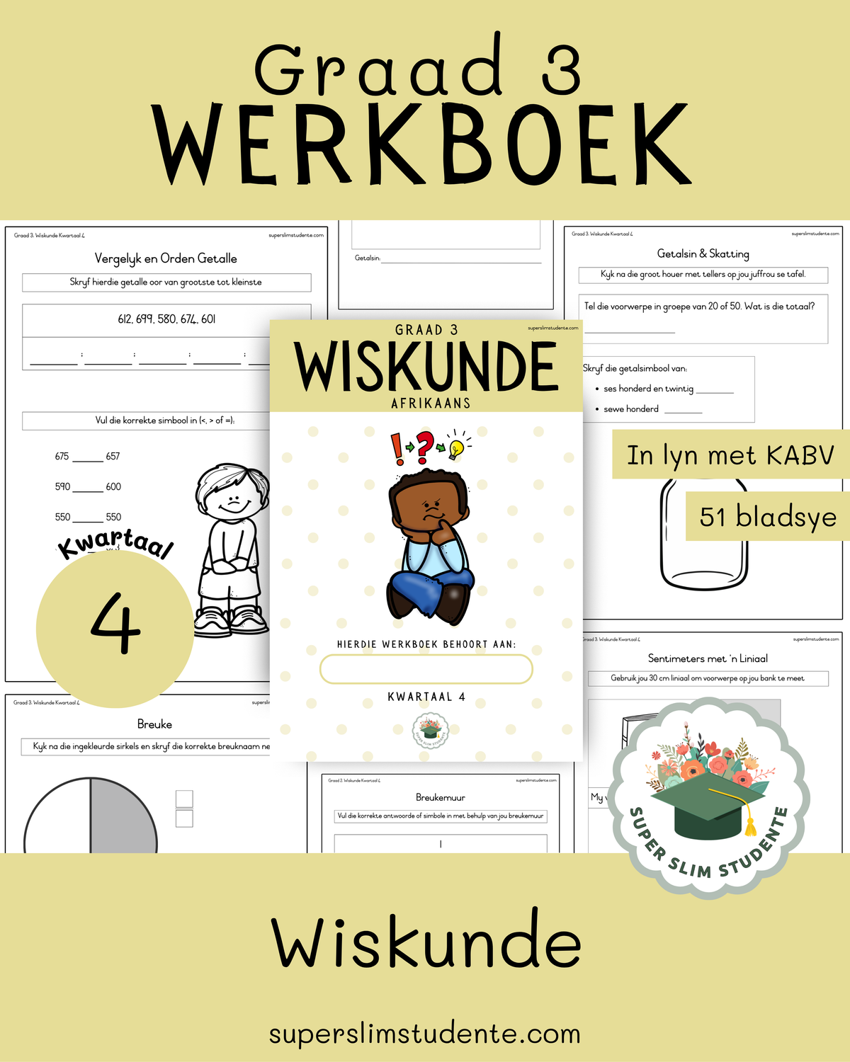 Gr. 3 Werkboek: Wiskunde [Kwartaal 4]