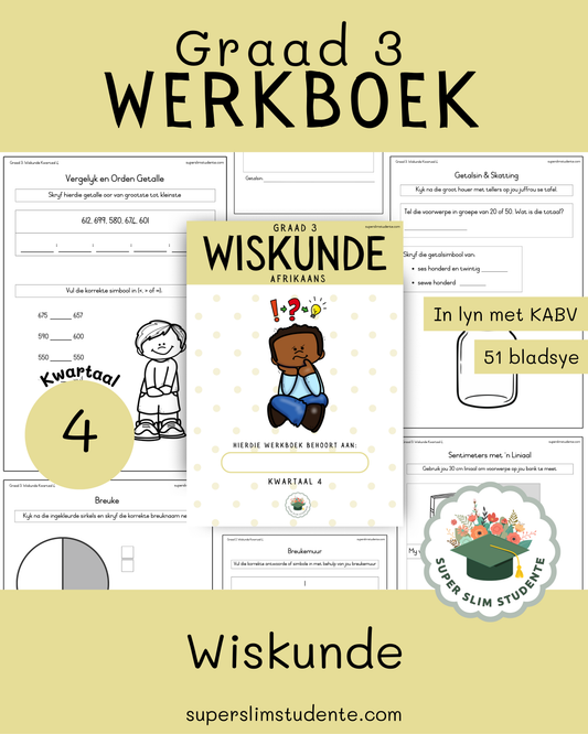 Gr. 3 Werkboek: Wiskunde [Kwartaal 4]