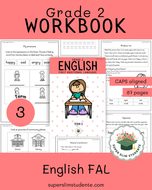 Gr. 2 Workbook: English First Additional Language [Term 3]