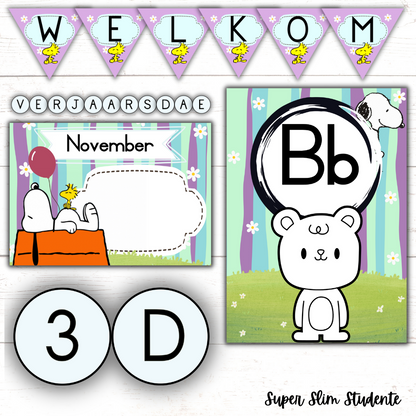 Snoopy Classroom Theme