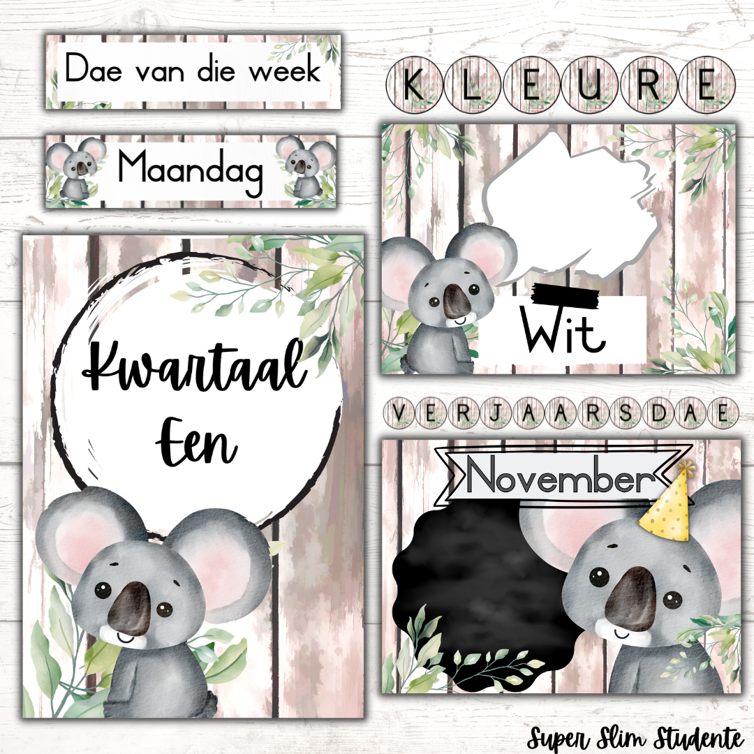 Koala Classroom Theme