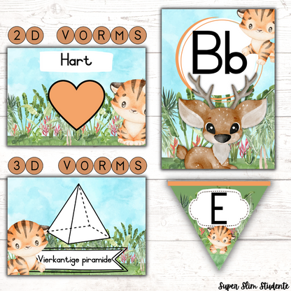 Cute Tiger Classroom Theme