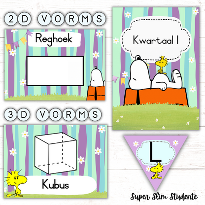 Snoopy Classroom Theme