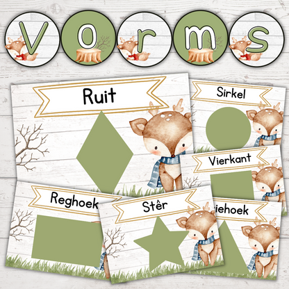 Deer Classroom Theme (Foundation Phase)