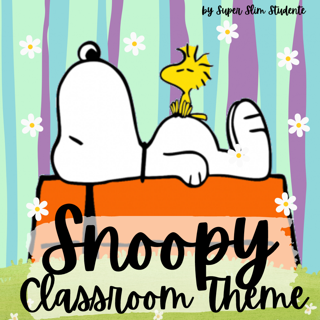 Snoopy Classroom Theme