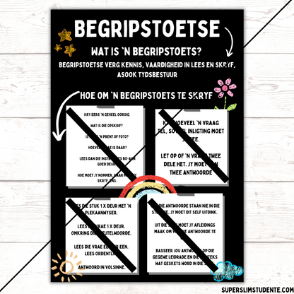 Comprehension Tests / Begripstoetse