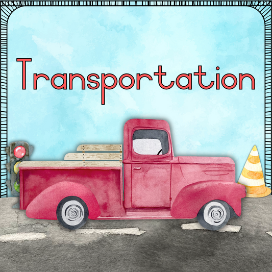 Transportation Theme Posters
