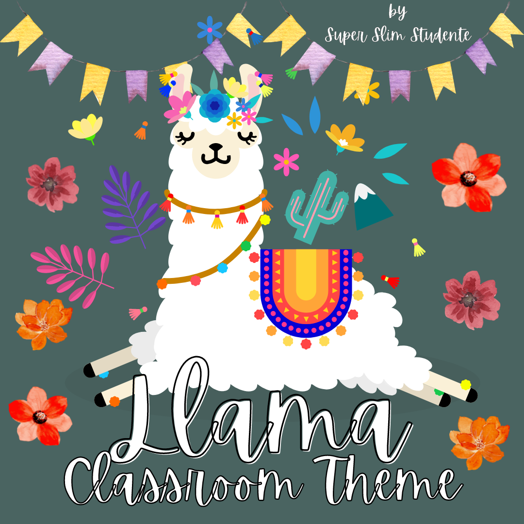 Llama Classroom Theme