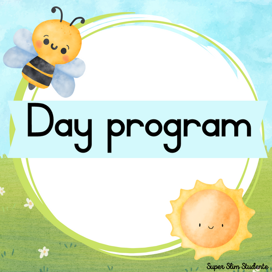 Day Program Cards