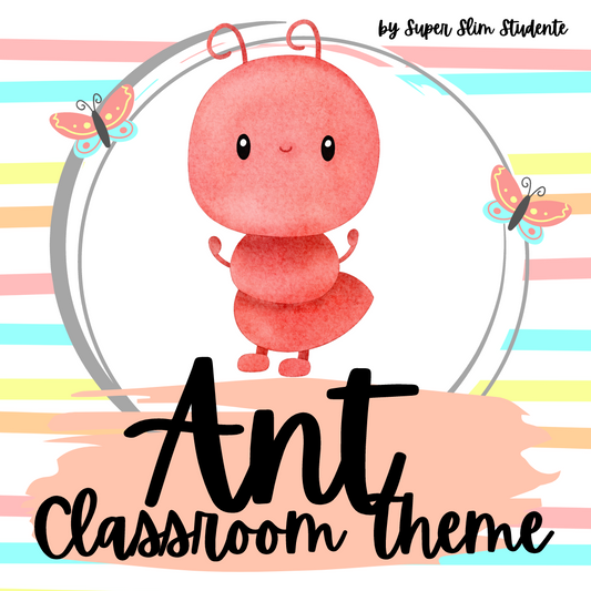 Ant Classroom Theme (Preschool Version)