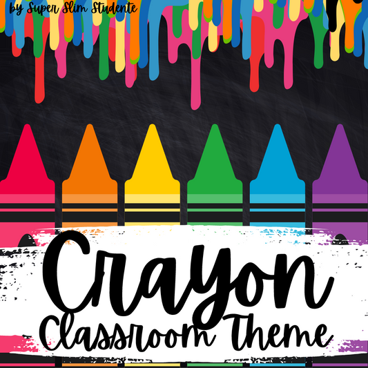Crayon Classroom Theme (Foundation Phase)