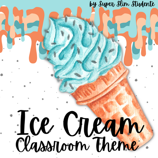 Ice Cream Classroom Theme (Foundation Phase)