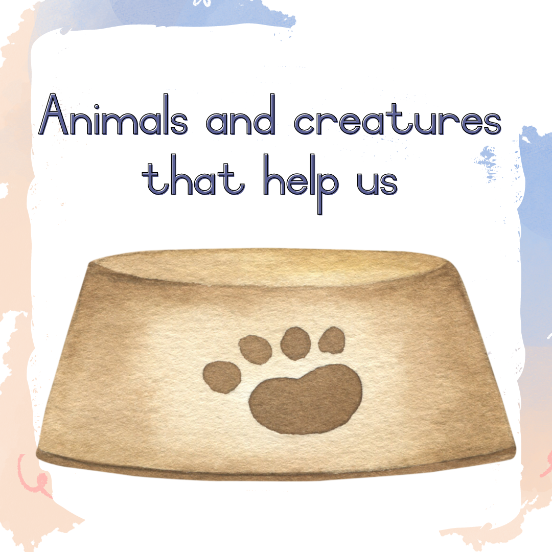 Animals And Creatures That Help Us Super Slim Studente Animals and creatures that help us super slim studente