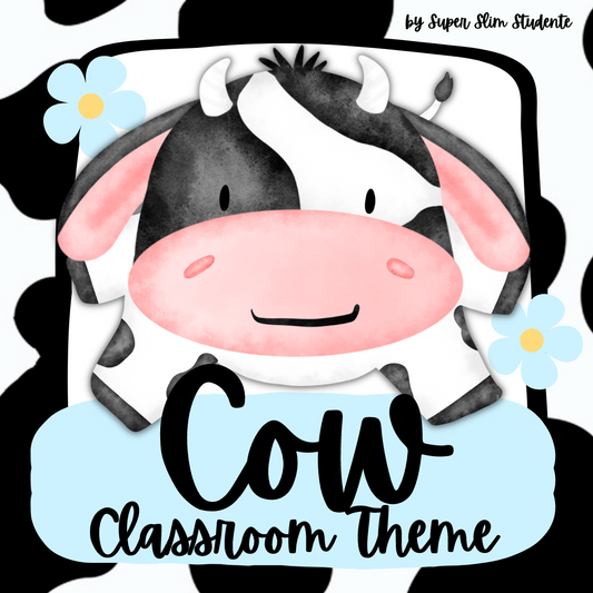 Cow Classroom Theme (Foundation Phase)