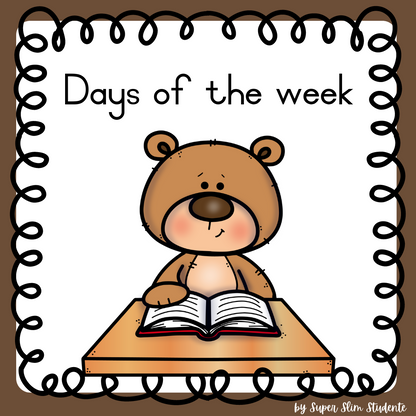 Days of the week (CAPS GRADE R / TERM 1 / LIFE SKILLS)