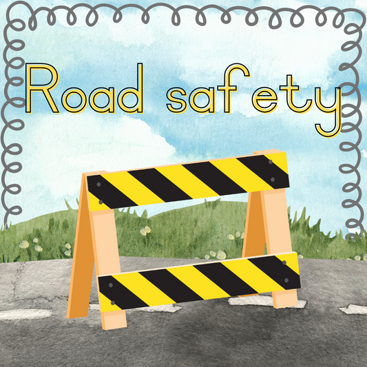 Road safety theme posters