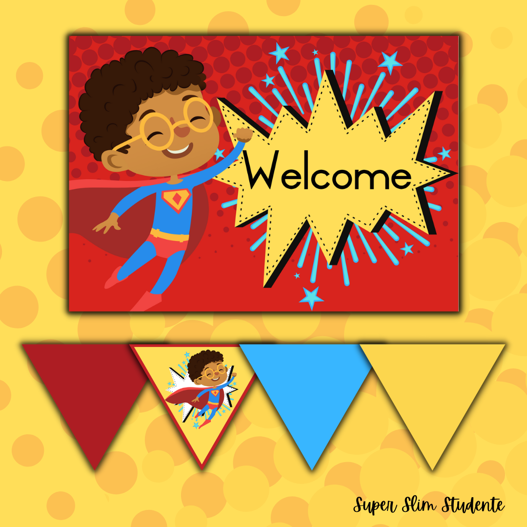 Superhero Classroom Theme