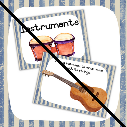 Instruments Theme Posters