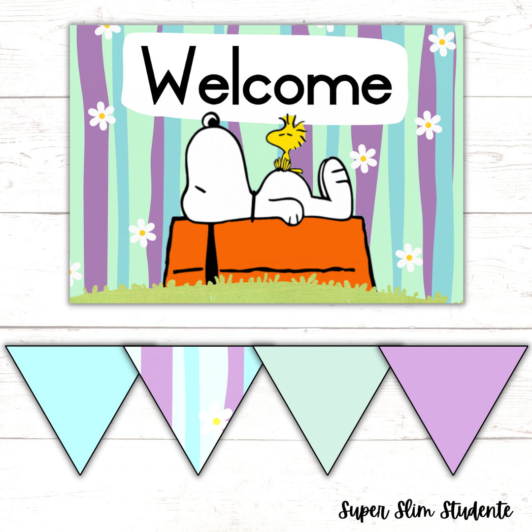 Snoopy Classroom Theme