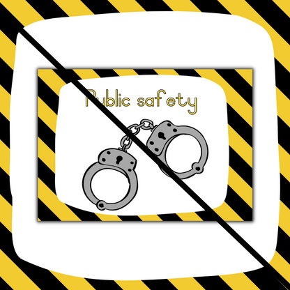 Public Safety Theme Posters