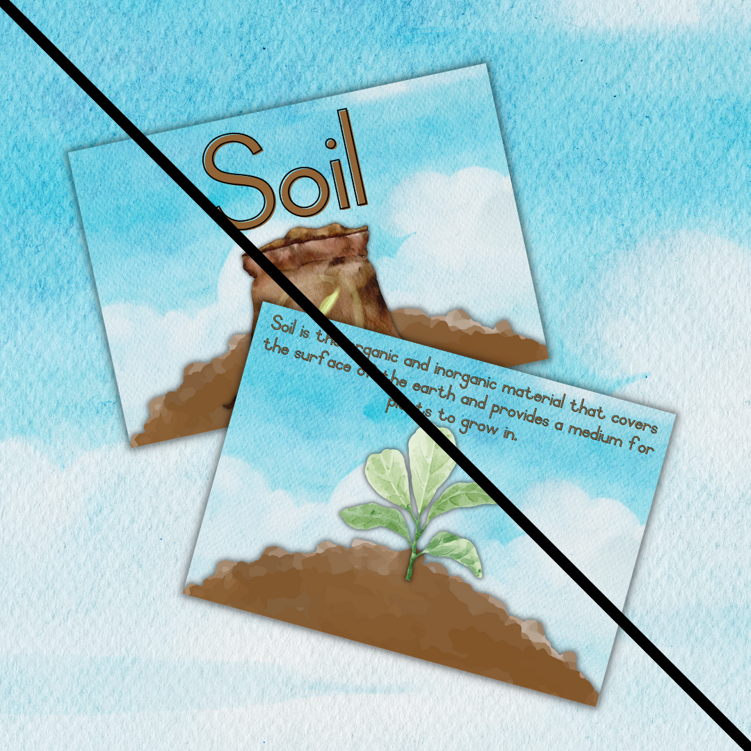 Soil theme posters