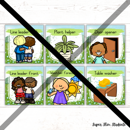 Classroom Jobs Cards