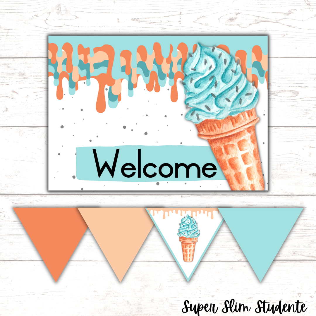 Ice Cream Classroom Theme (Foundation Phase)