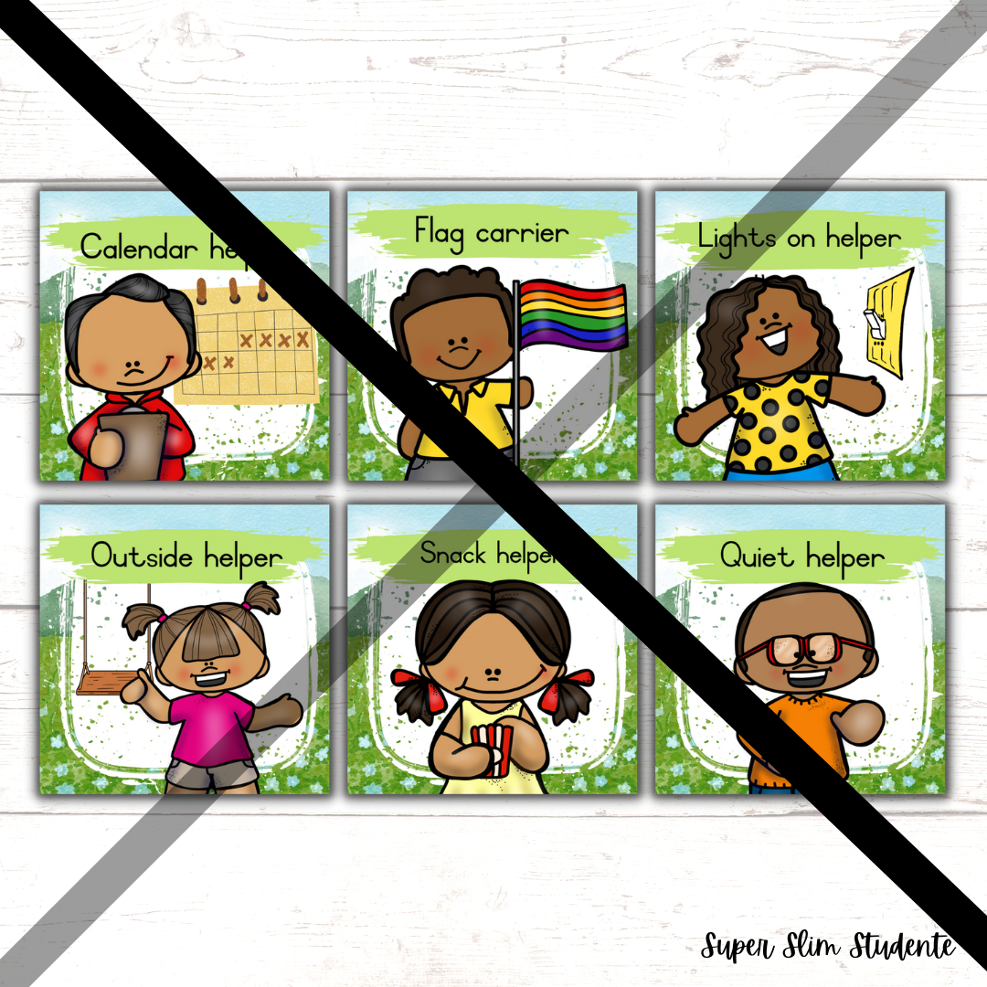 Classroom Jobs Cards