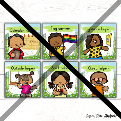 Classroom Jobs Cards