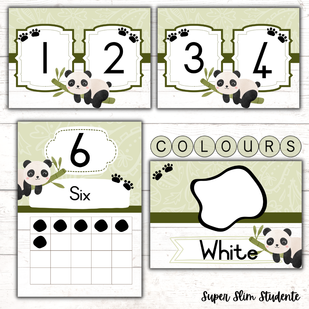 Panda Classroom Theme – Super Slim Studente