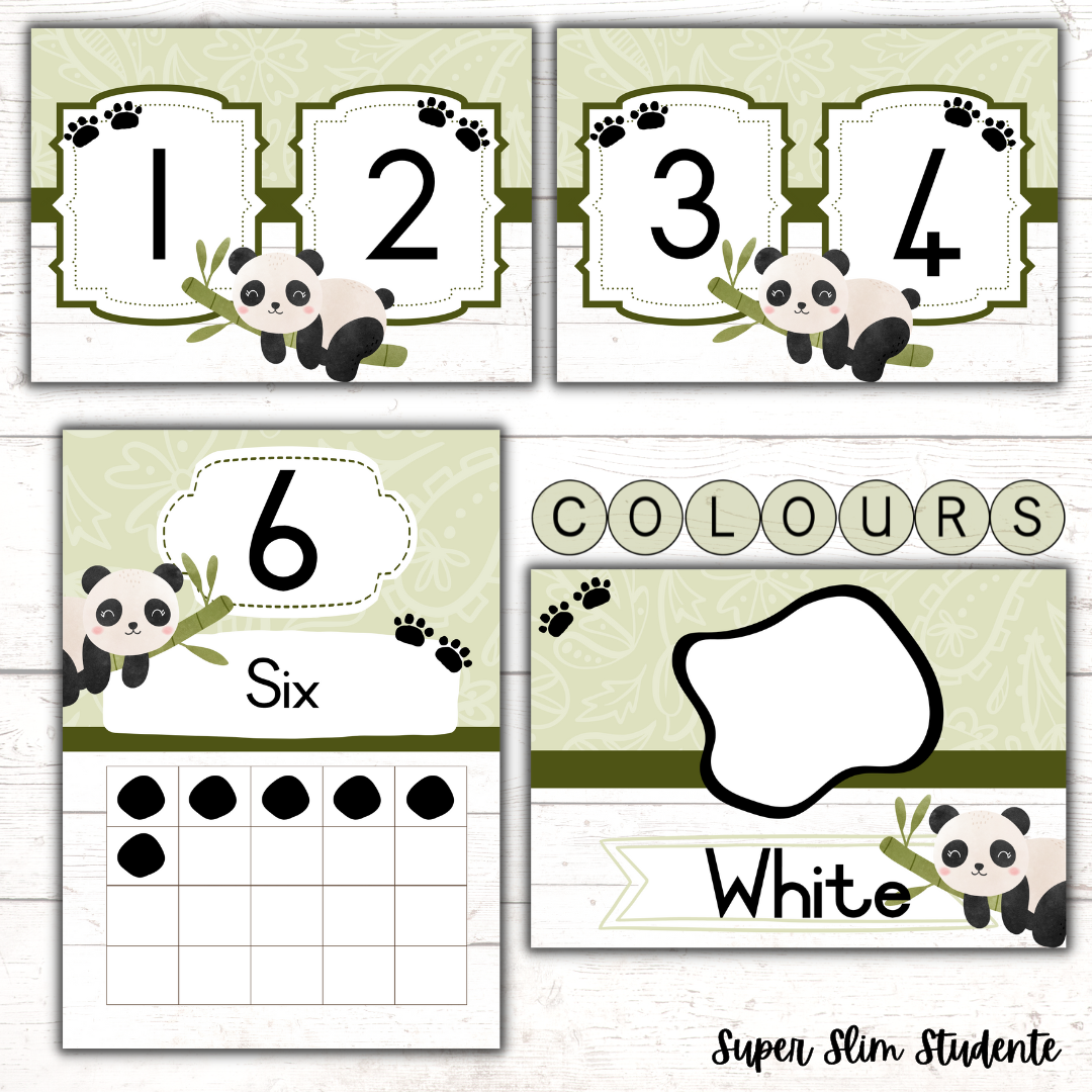 Panda Classroom Theme