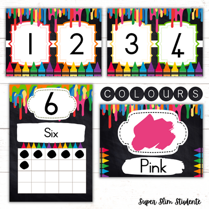 Crayon Classroom Theme (Foundation Phase)