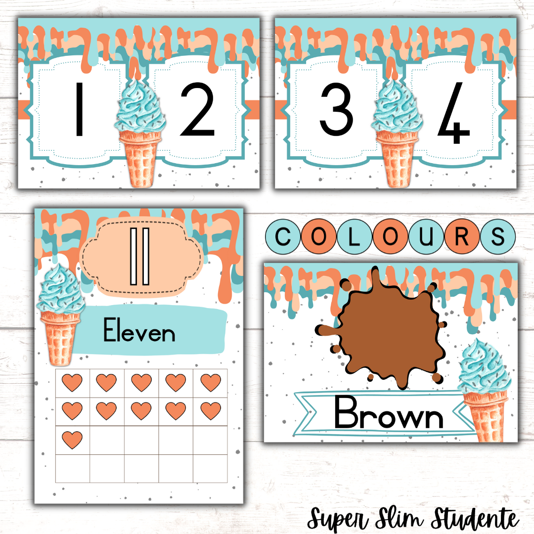 Ice Cream Classroom Theme (Foundation Phase)