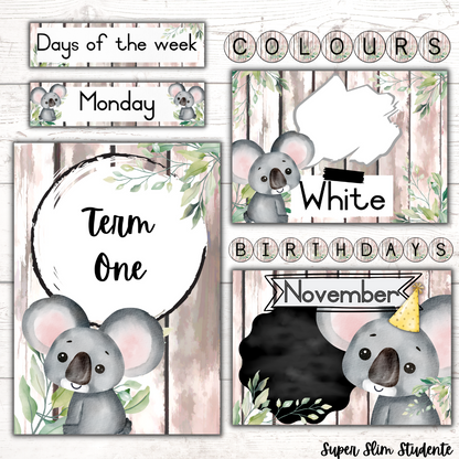 Koala Classroom Theme