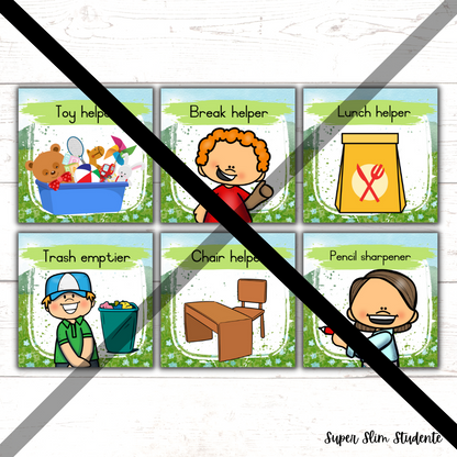 Classroom Jobs Cards