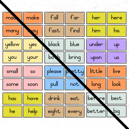 220 Sight Words