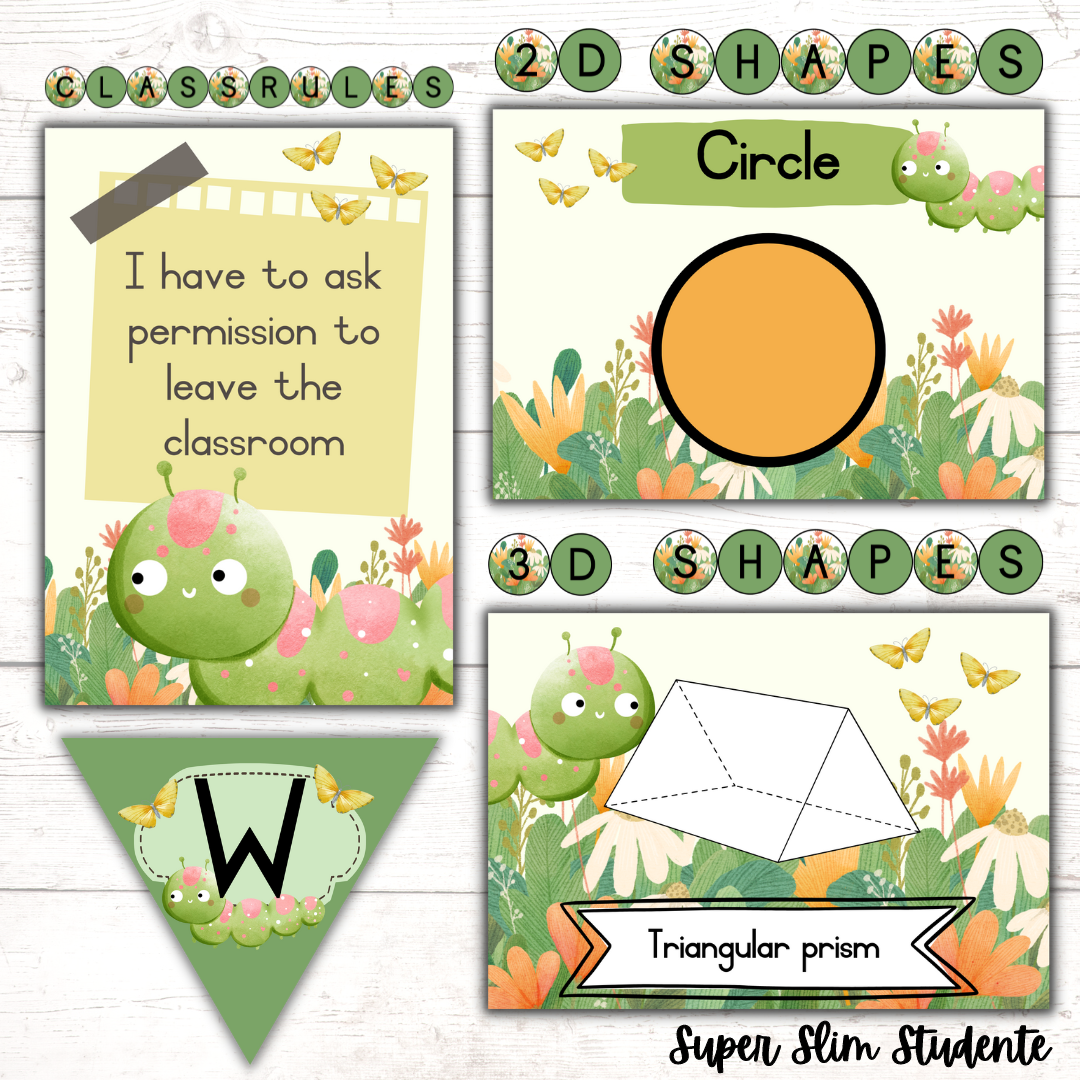 Worm Classroom Theme