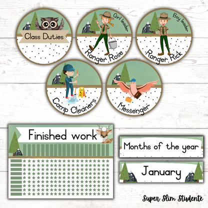 Woodland Classroom Theme