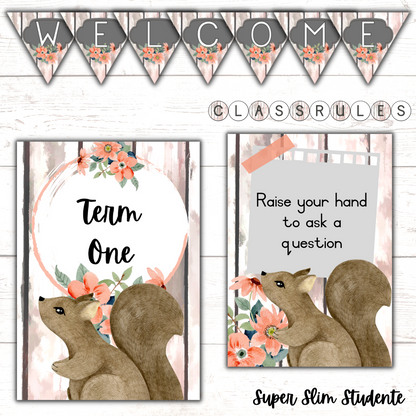 Squirrel Classroom Theme