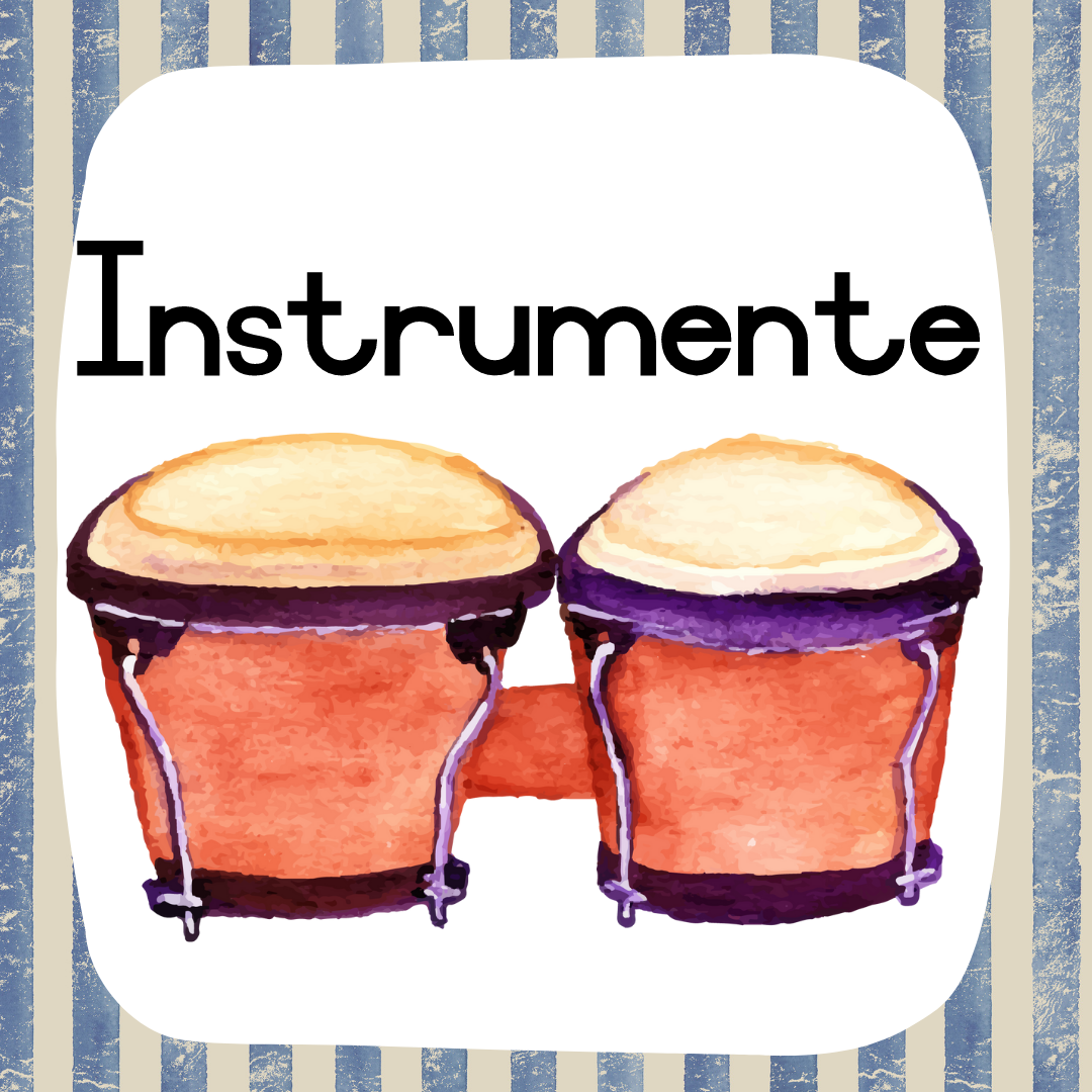 Instruments Theme Posters