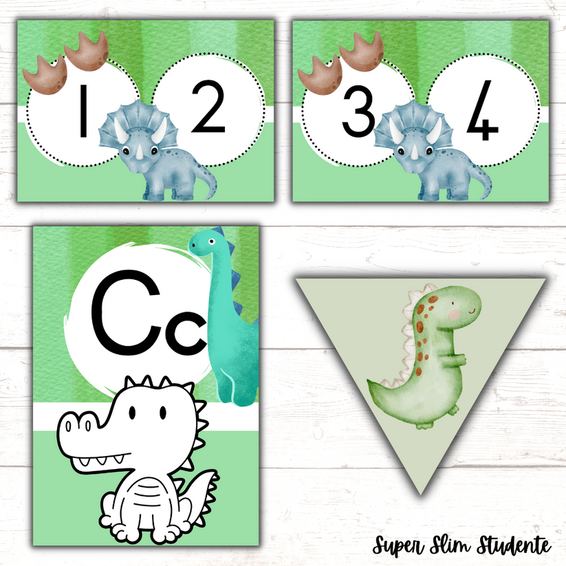 Dinosaur Classroom Theme (Foundation Phase) – Super Slim Studente