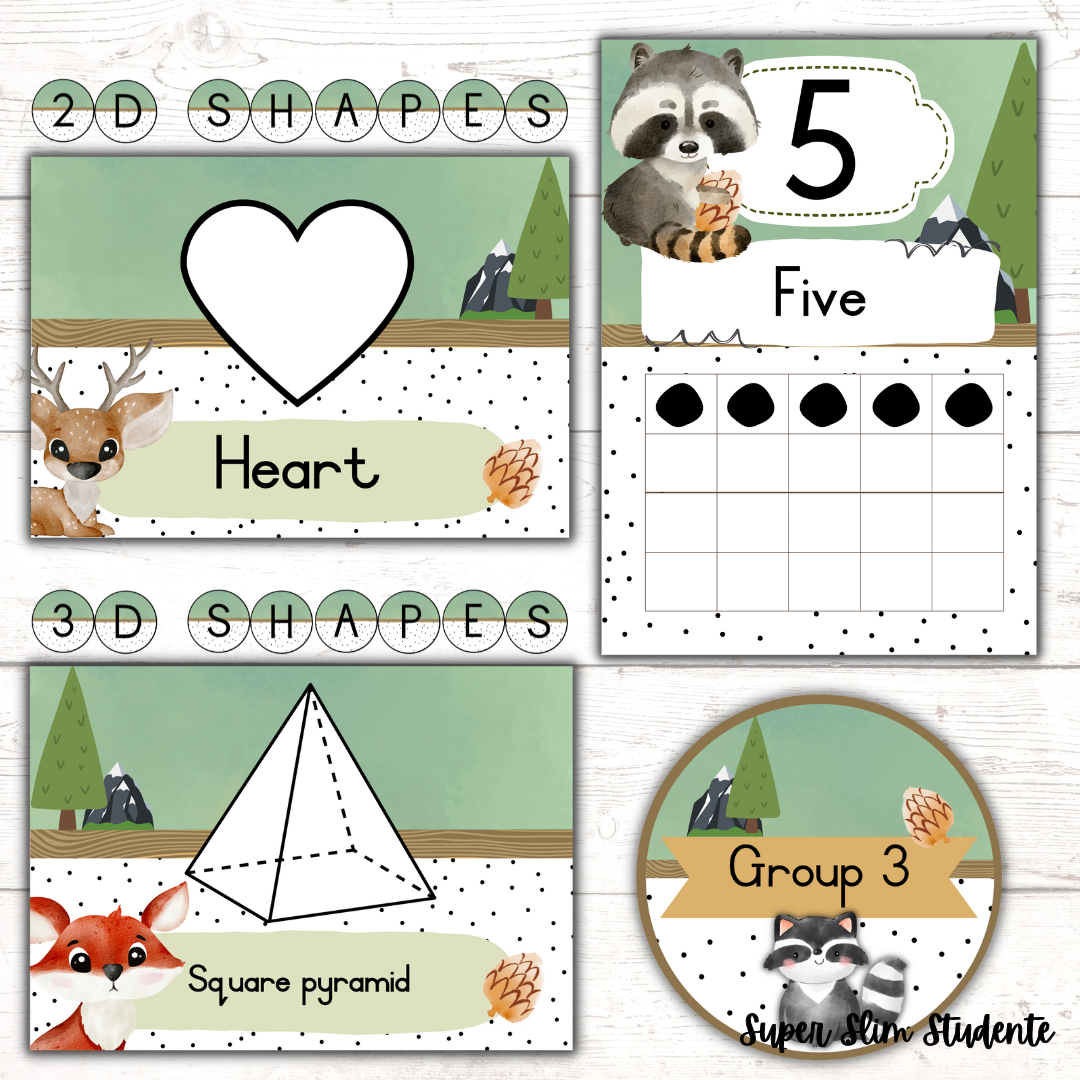 Woodland Classroom Theme