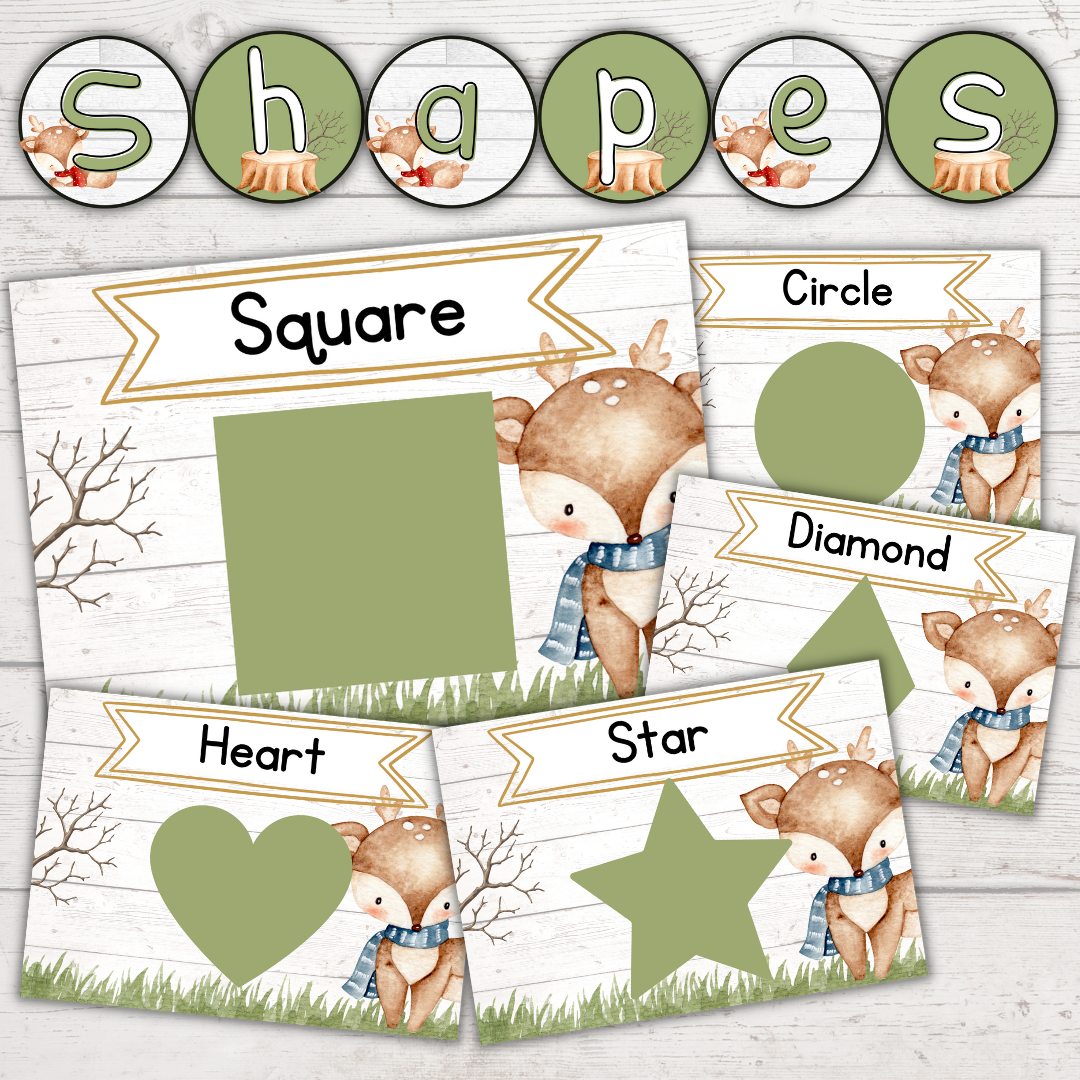 Deer Classroom Theme (Foundation Phase)