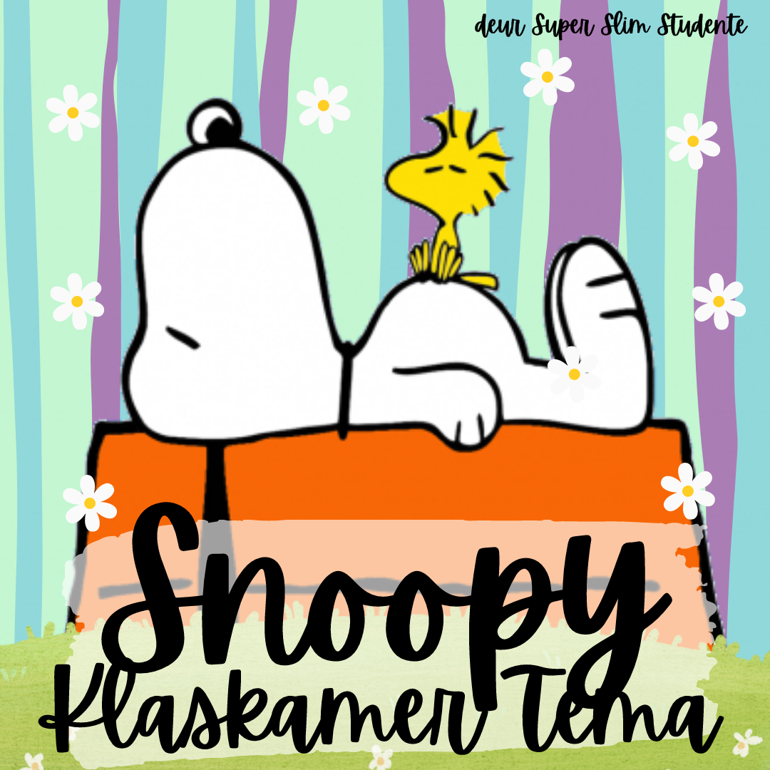 Snoopy Classroom Theme