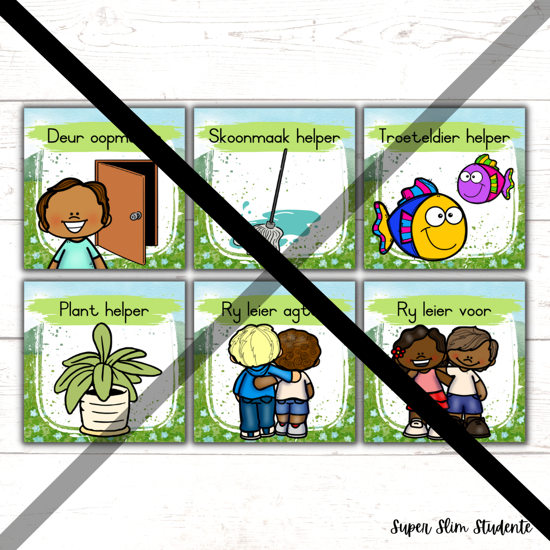 Classroom Jobs Cards