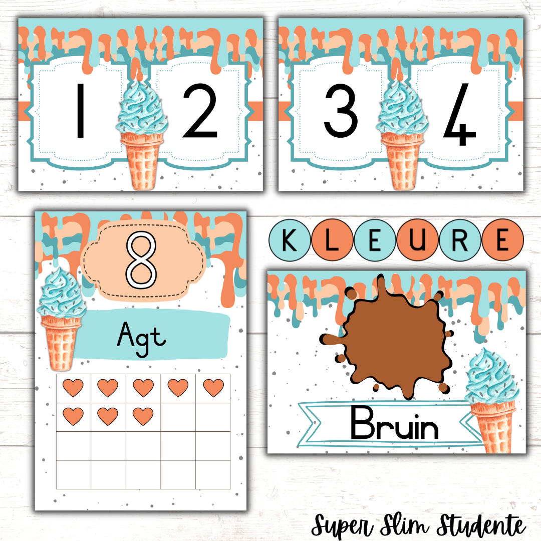 Ice Cream Classroom Theme (Foundation Phase)