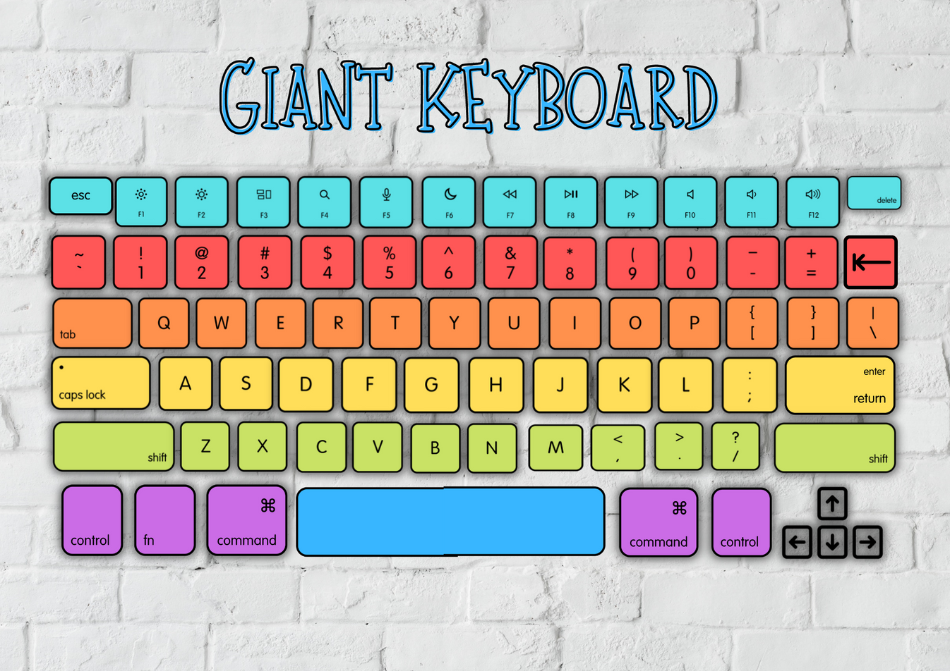 Giant Keyboard – Super Slim Studente